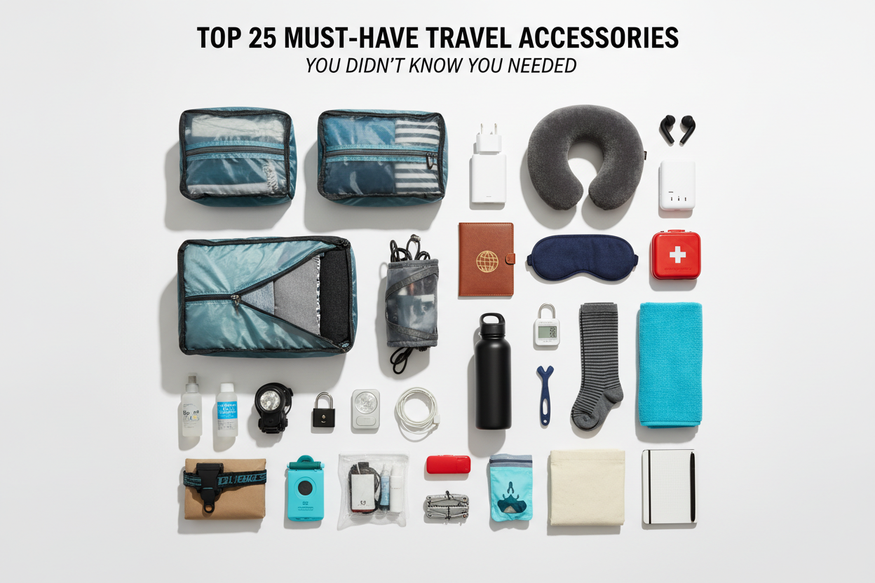 Top 25 Must-Have Travel Accessories You Didn’t Know You Needed
