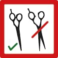 Jaguar Shears Pre Style Relax 5.5 Inch Offset Professional, Ergonomic, Steel Hair Thinning, Texturizing, Cutting and Trimming Scissors for Salon Stylist, Beauticians, Hair Dressers, and Barbers