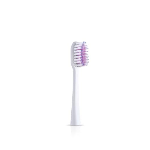 Sonic Powered Toothbrush Refills (White / 2 Count (Pack of 2))