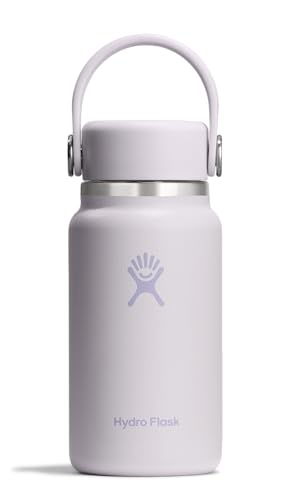 Micro Bottle Insulated Mini Leak Proof Flask for Purse or Pocket in 6.7 Oz Cloud Pink (CLOUD PINK)