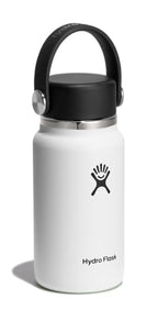 Micro Bottle Leak Proof Purse or Pocket Flask (White)
