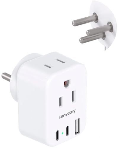 Israel Travel Adapter (Type H - Israel Palestine)