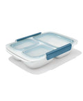 Good Grips Prep & Go 4.1 Cup Divided Food Storage Container (4.1 Cup Divided / Ocean Blue)