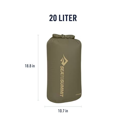 Lightweight Dry Bag (Olive Green / 20 Liter)
