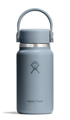 Micro Bottle Insulated Mini Leak Proof Flask for Purse or Pocket in 6.7 Oz Shale Gray (SHALE GRAY)