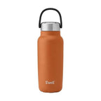 Recycled Stainless Steel Explorer with Insulated Lid and Handle (32 Ounces / Carnelian)