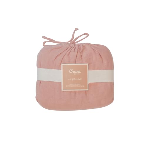 Fitted Sheet Soft Cotton Fitted Sheet for Cribs and Nurseries (Beige)