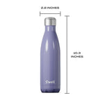 Stainless Steel Water Bottle (Hillside Lavendar / 16.9 Ounces)