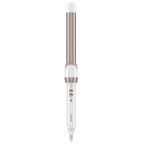 Curling Iron Double (White/Rose Gold / 1 Inch Wand (Pack of 1))