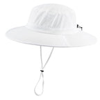UPF 50+ Wide Brim Sun Hat for Men Women Foldable Beach Bucket Hat Summer Outdoor Fishing Hat UV Sun Protection Cap for Hiking Gardening Golf White (White)