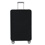 Travelkin Suitcase Covers For Luggage Tsa Approved Luggage Covers Protector (Black-Old / L)
