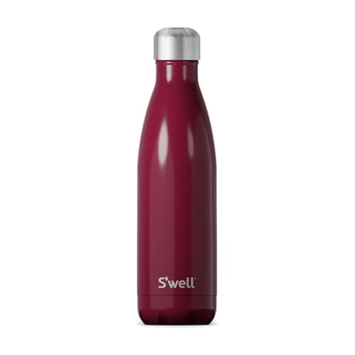 Stainless Steel Water Bottle (Wild Cherry / 16.9 Ounces)