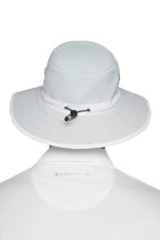Wide Brim Golf Hat (XX-Large / Silver/White)