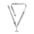 2-in-1 Utility Lanyard - Silver (Medium / 2-in-1 - Silver)