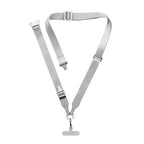 2-in-1 Utility Lanyard - Silver (Medium / 2-in-1 - Silver)