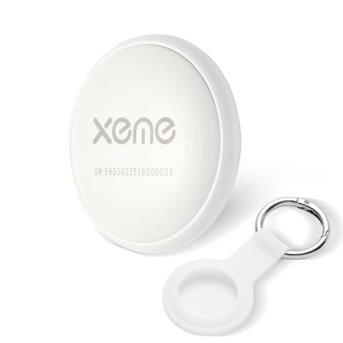 Key Finder Bluetooth Tracker Locator Pairs with Apple Find My (WHITE-1PCS)
