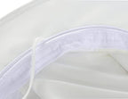 Women's UPF 50+ Safari Sun Hat Ladies Sun Hat Wide Brim Bucket Hats Breathable UV Protection Fishing Hats White (Large / White)