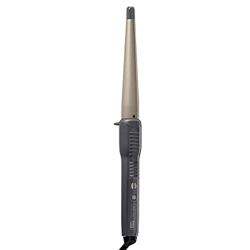INFINITIPRO Tourmaline Ceramic 1 (Metallic Grey / 1-Inch to 1/2-Inch Tapered Wand)