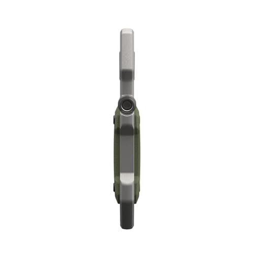 UAG Monarch Case for AirTag (Olive Drab/Silver)