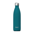 Stainless Steel Water Bottle (Peacock Blue / 25 Ounces)