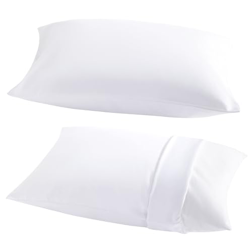 Toddler Pillows with Pillowcases Set (White (Polyester) / 14x20 Inch (Pack of 2))