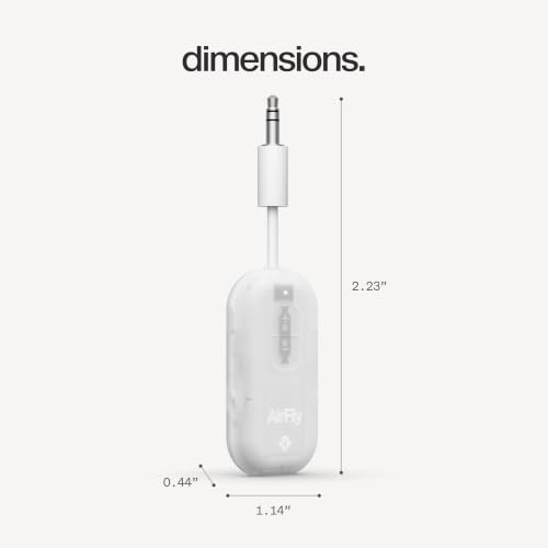 AirFly Pro 2 Bluetooth Adapter (Glacial White / AirFly Pro 2)