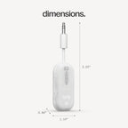 AirFly Pro 2 Bluetooth Adapter (Glacial White / AirFly Pro 2)
