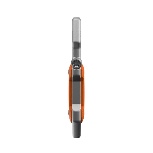 UAG Monarch Case for AirTag (Orange/Silver)