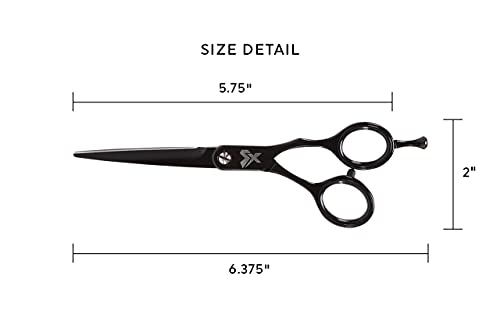 Shear Xpressions 5.75" Professional Hair Cutting Scissors (Voo Do)