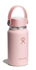 Micro Bottle Insulated Mini Leak Proof Flask for Purse or Pocket in 6.7 Oz Trillium Pink (TRILLIUM)