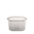 Reusable Food Storage Bags (Gray / Small Dish)
