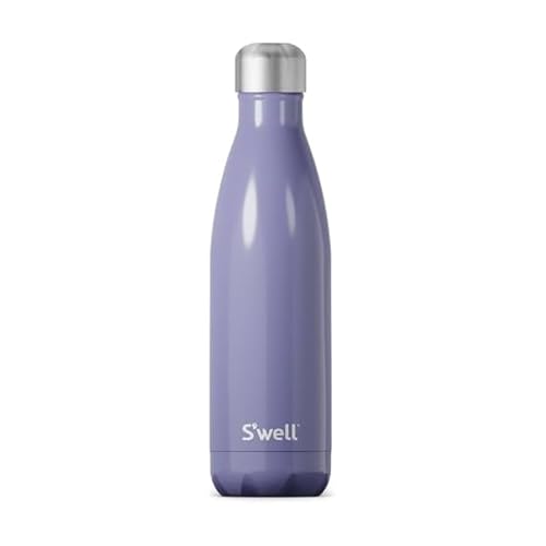 Stainless Steel Water Bottle (Hillside Lavendar / 16.9 Ounces)