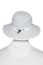 Wide Brim Golf Hat (XX-Large / Silver/White)