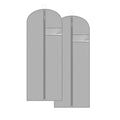 Dress Bags for Gowns Long (Grey / 60''- 2 Pack)