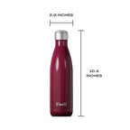 Stainless Steel Water Bottle (Wild Cherry / 16.9 Ounces)