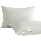 Toddler Pillows with Pillowcases Set (Light Grey (Microfiber) / 13x18 Inch (Pack of 2))
