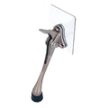 1 Stopper Adhesive Door Stop (Satin Nickel / 6 INCH X 1 PACK)