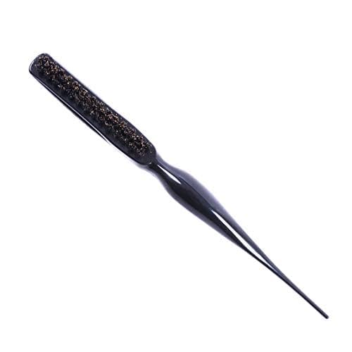 1 Pc Teasing Hair Brush Hair Teasing Comb for Back Combing Lifting and Styling Thin to Create Volume (Black)