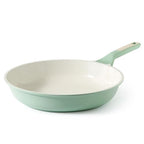 Nonstick Ceramic Frying Pan 12.5 (12.5 Inch / Mint Green)
