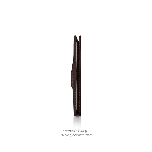 Passport Wallet with Holder for AirTag (Truffle)