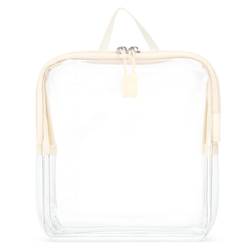 TSA Approved Toiletry Bag (Cream)