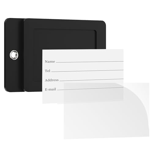 2 Pack Initial Luggage Tags for Suitcases Airplane Travel Essentials (Large A / Black)