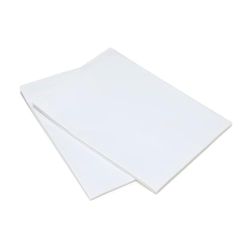 Down Alternative Bed Pillows and Pillow Protector Case Set (Standard (2 Pillows + 2 Protectors) / Medium)