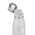 Traveler Stainless Steel Travel Coffee Mug with Flip (Dodgeball Grey / 25 Ounces)