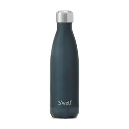 Stainless Steel Water Bottle (Blue Suede / 17 Ounces)