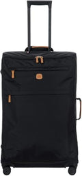 X Bag Large Spinner with Frame (Black / Checked-Large)