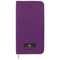 Leather 5 Scissor & Shear Storage Case for Hairstylist (Purple)
