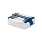 Parcel Clear Travel Kit with Zipperless Magnetic Closure (Cove / Medium)