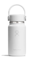 Micro Bottle Insulated Mini Leak Proof Flask for Purse or Pocket in 6.7 Oz Tonal White (Tonal White)