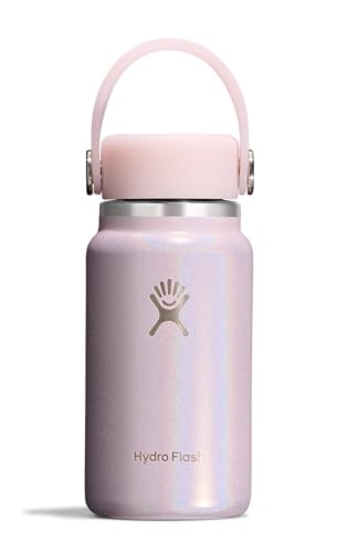 Micro Bottle Leak Proof Purse or Pocket Flask (GLIMMER PINK)